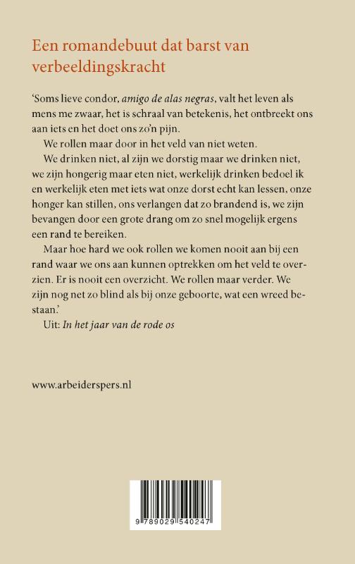 In het jaar van de rode os achterkant