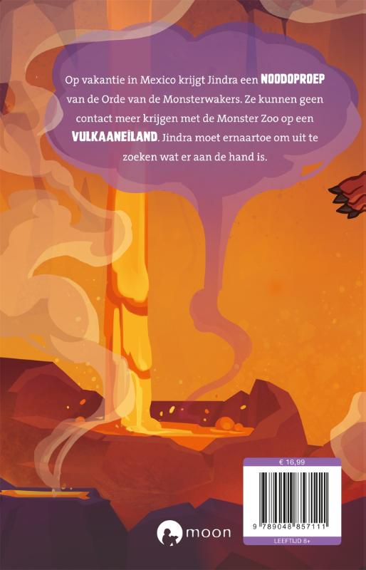 De Lava Zoo / Monster Zoo / 3 achterkant
