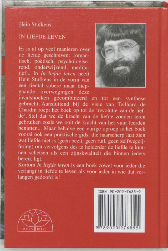 In liefde leven In liefde leven achterkant