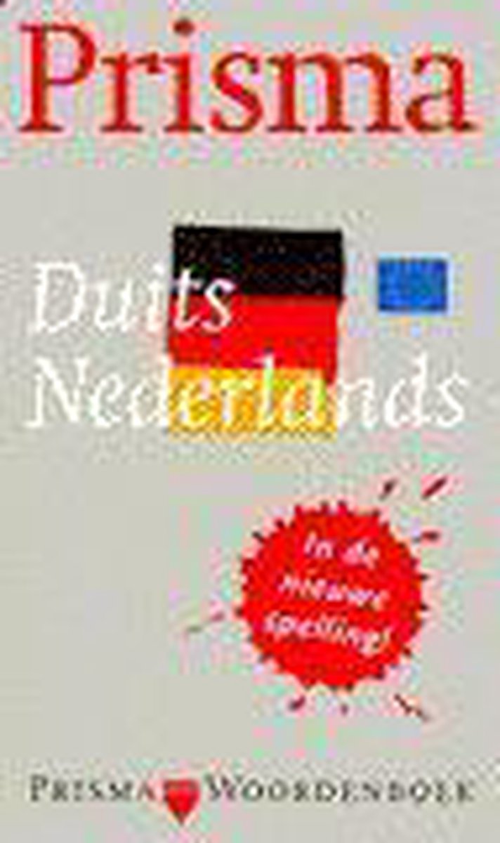 Prisma woordenboek / Duits-Nederlands / Prisma woordenboeken