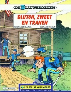Blauwbloezen - Blutch, zweet en tranen (Het Belang van Limburg)