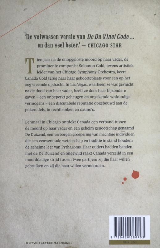 De duizend De duizend achterkant