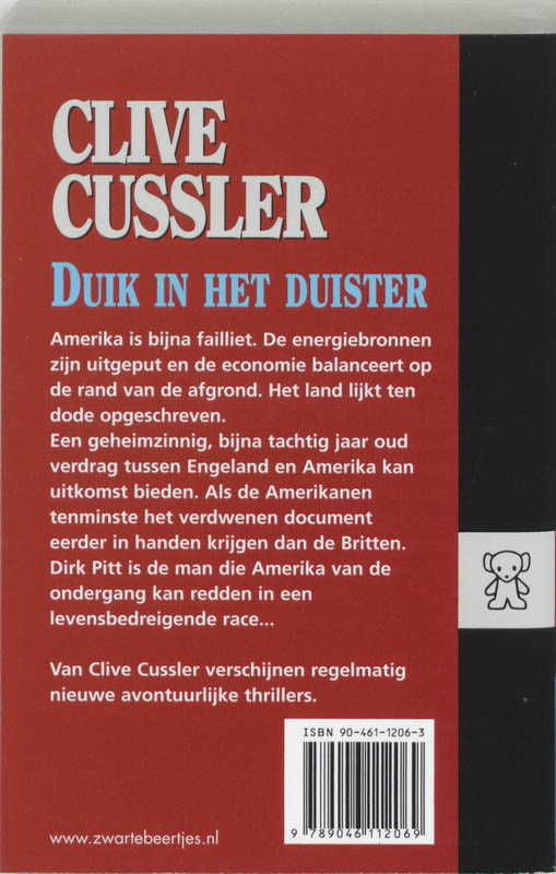 Duik in het duister / Zwarte beertjes / 2495 achterkant