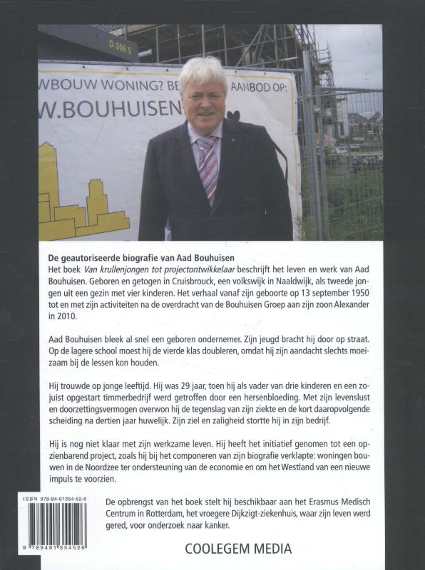 Aad Bouhuisen achterkant