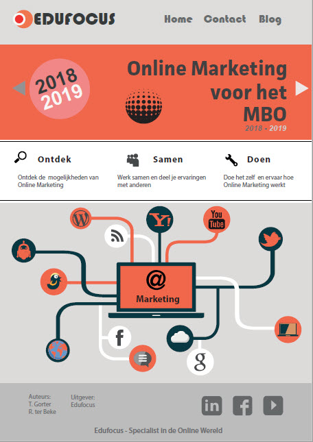Online marketing voor het MBO 2018-2019