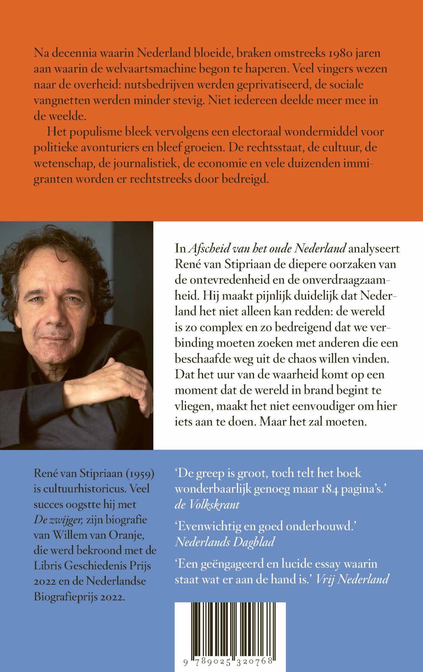 Afscheid van het oude Nederland achterkant