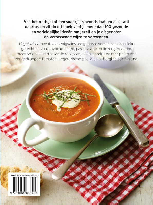 Vegetarisch / Culinary notebooks achterkant