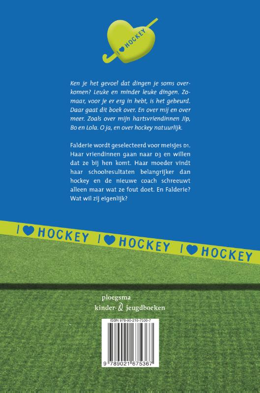 I Love Hockey 1: Hockeyhobbels en kunstgrasknieën / I love hockey achterkant