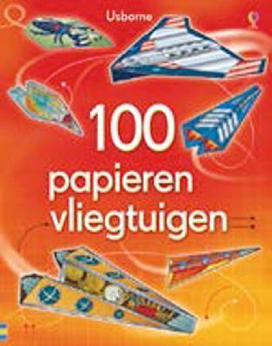 100 papieren vliegtuigen