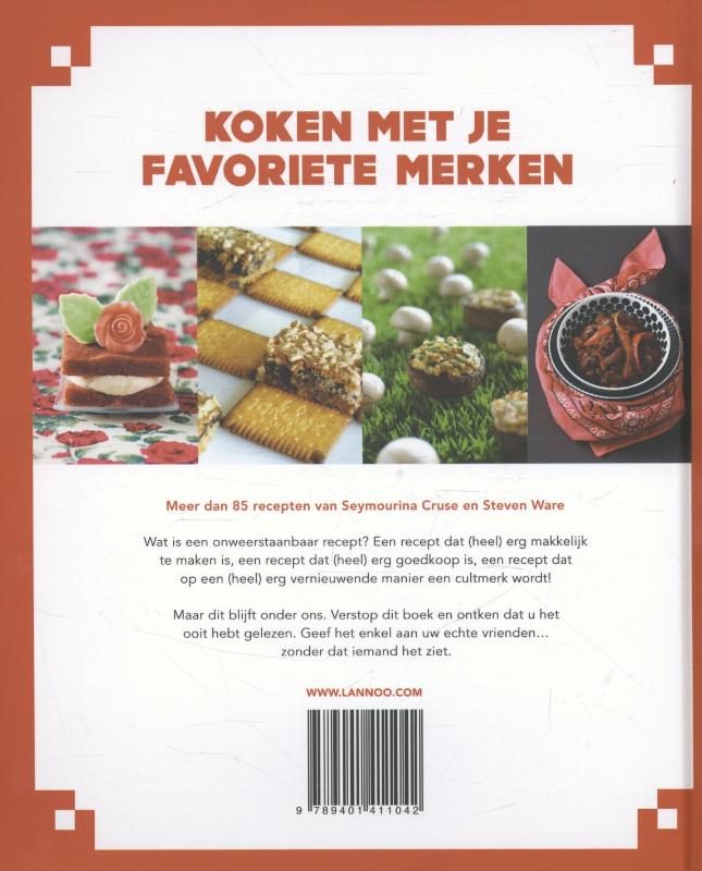 Koken met je favoriete merken achterkant