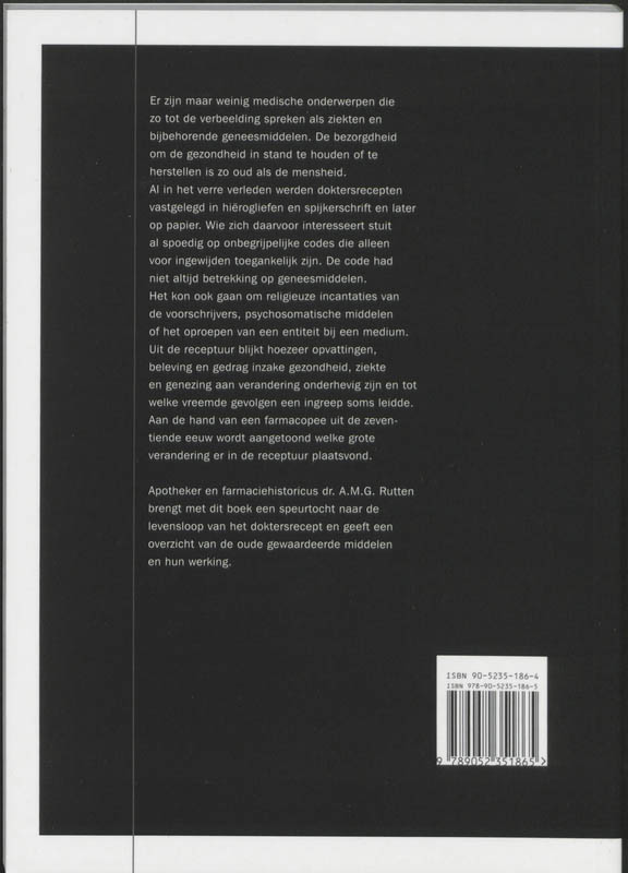 De Rx Code achterkant