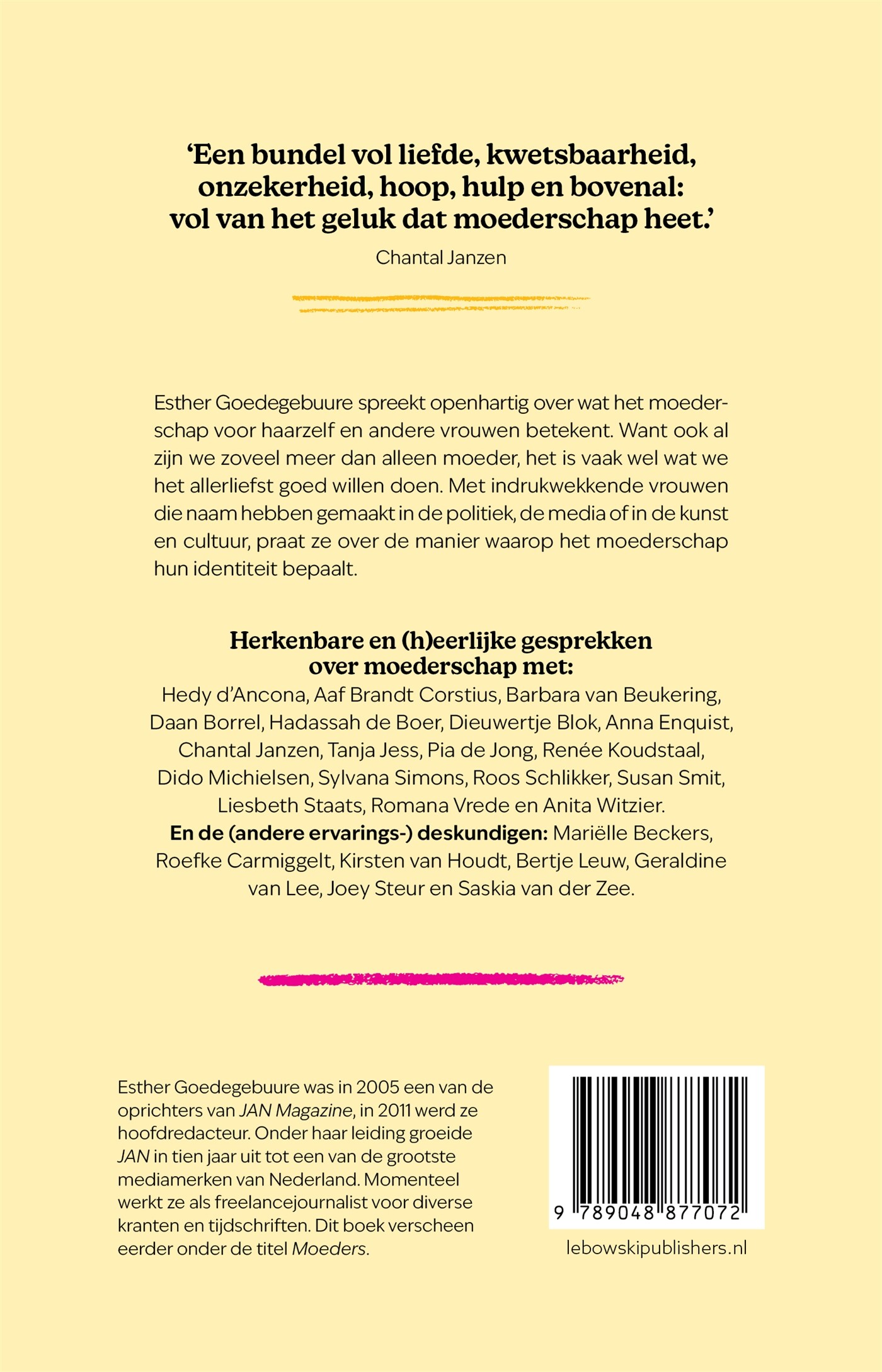 Voor elke moeder die achterkant