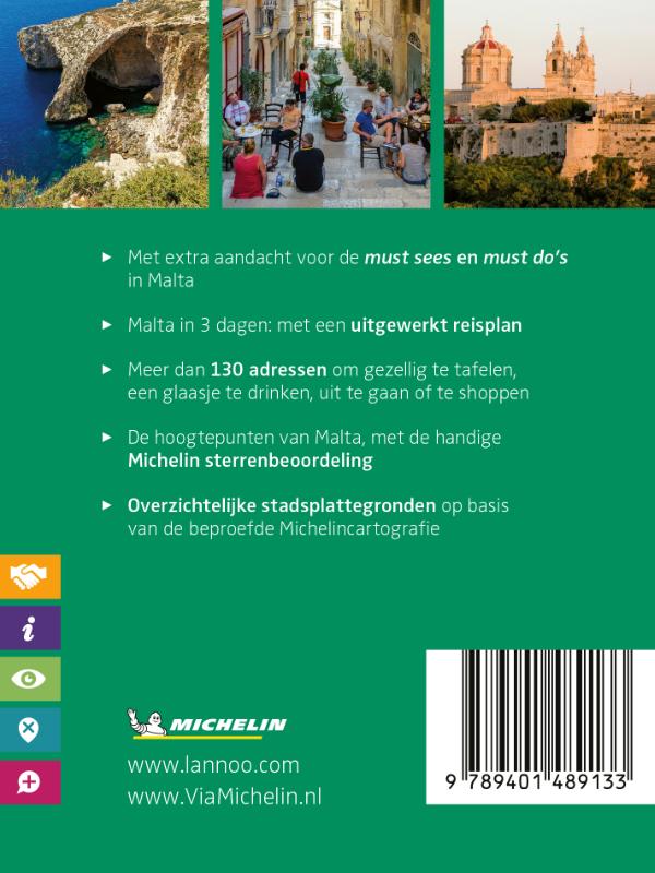 Malta / De Groene Reisgids achterkant