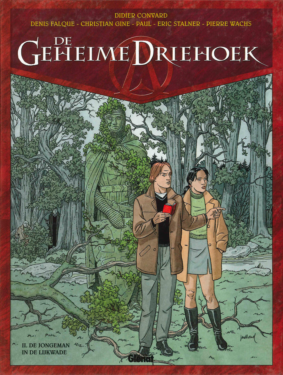 De geheime driehoek / 2 De jongeman in de lijkwade / De geheimen driehoek / 2