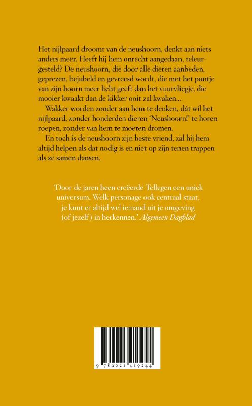 De droom van het nijlpaard De droom van het nijlpaard achterkant