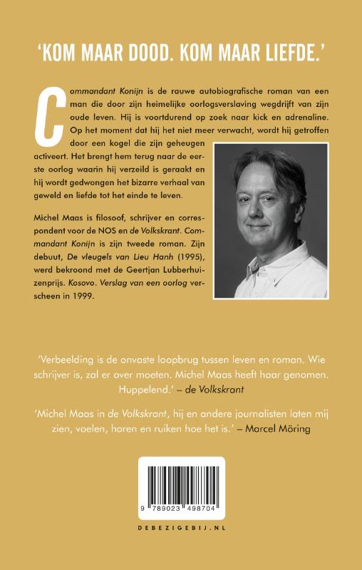 Commandant Konijn Commandant Konijn achterkant