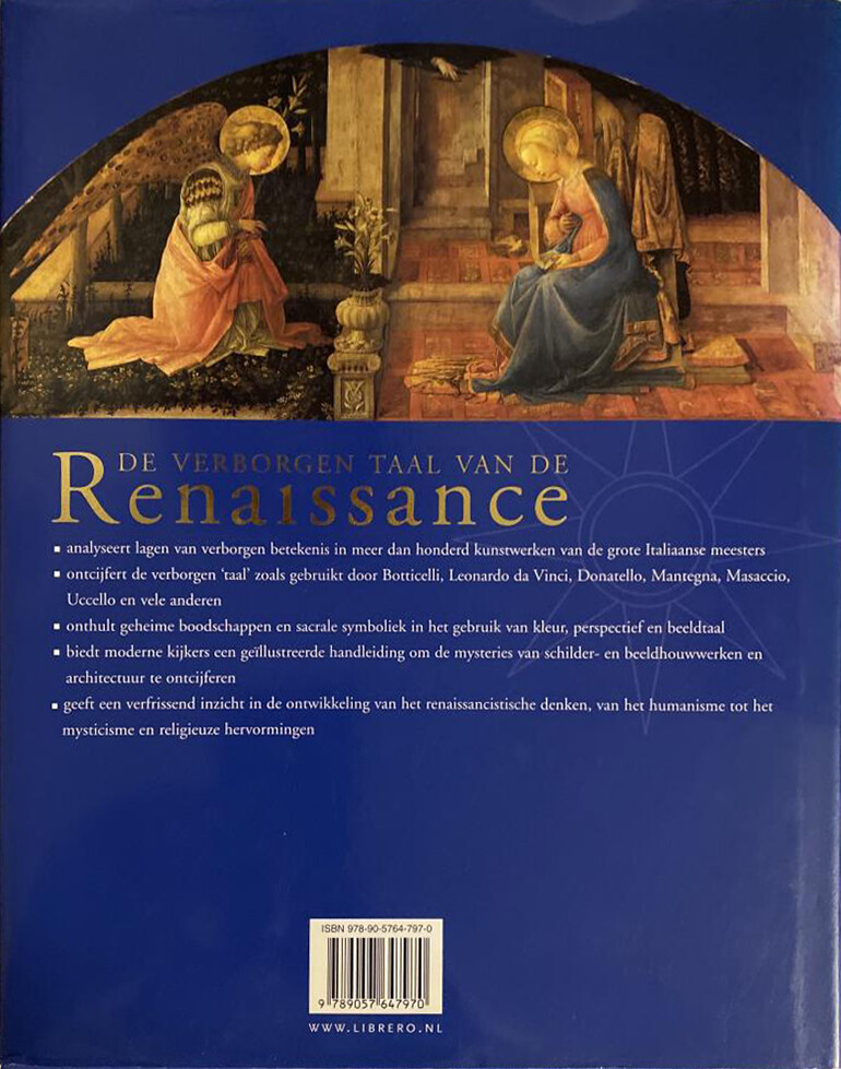 De verborgen taal van de renaissance achterkant