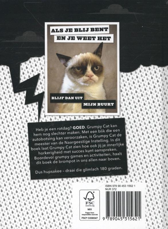 Grumpy cat achterkant