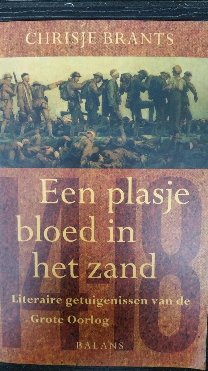 PLASJE BLOED IN HET ZAND
