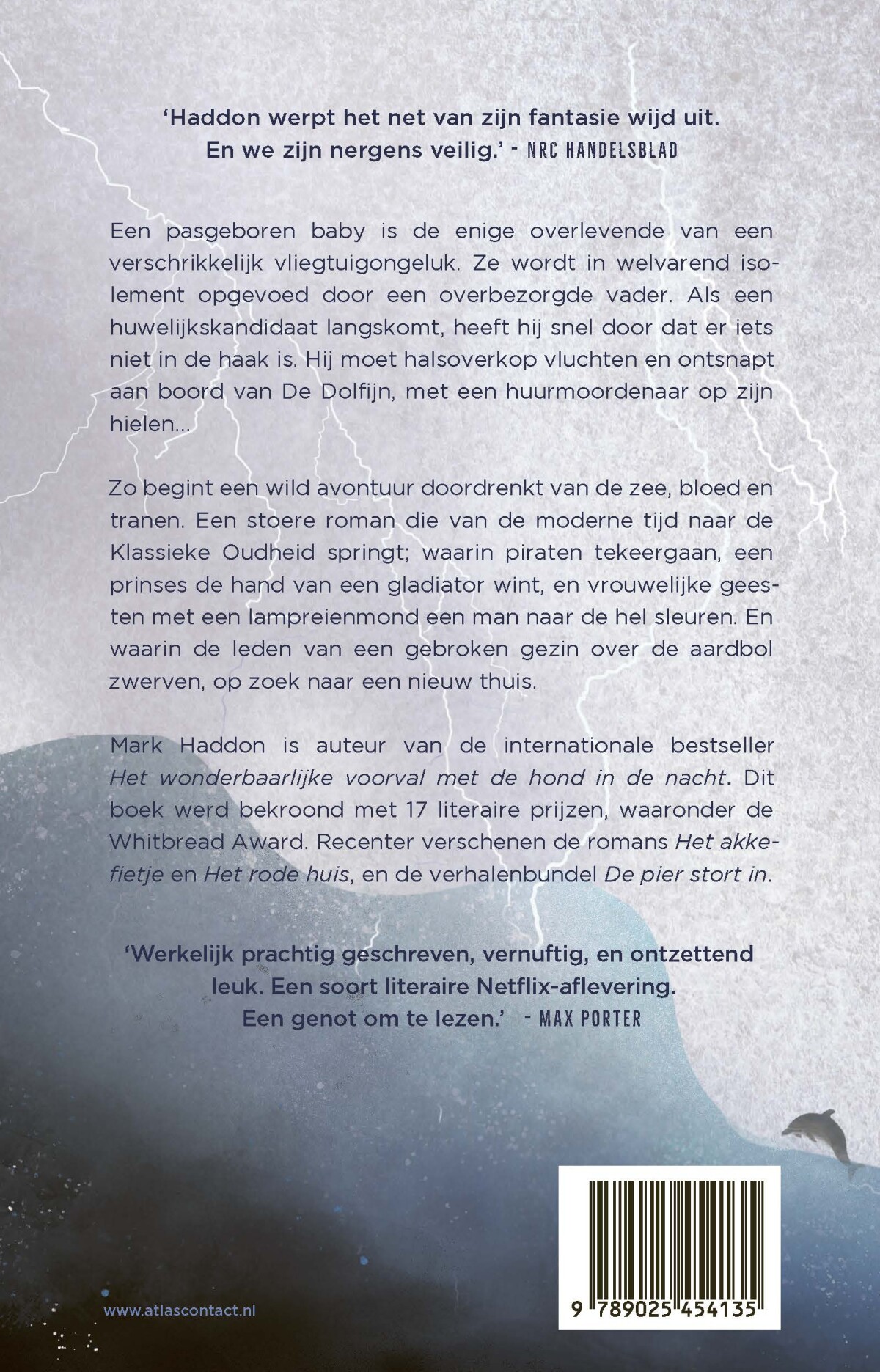 De dolfijn achterkant
