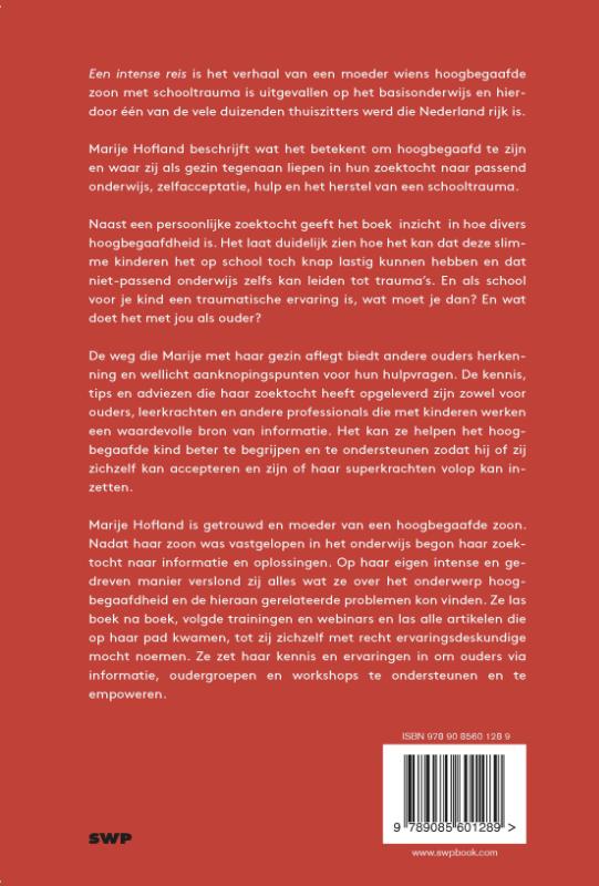 Een intense reis achterkant