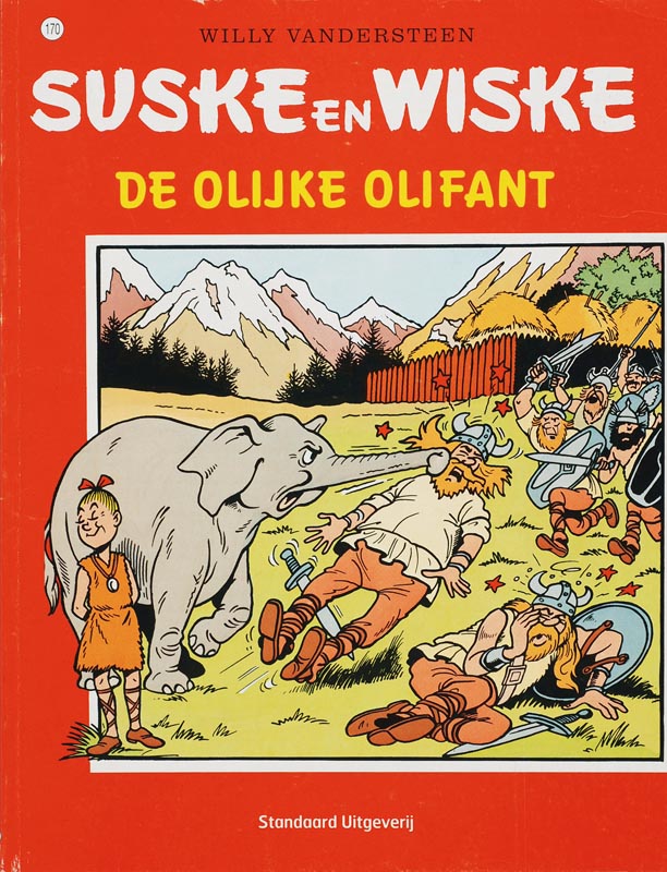Suske en Wiske no 170 - De olijke olifant