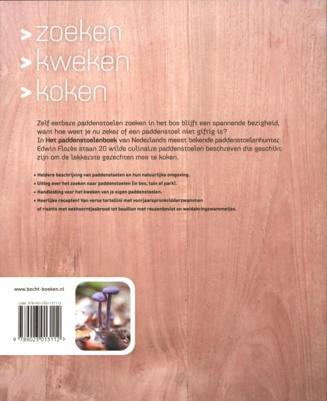 Het paddenstoelenboek achterkant