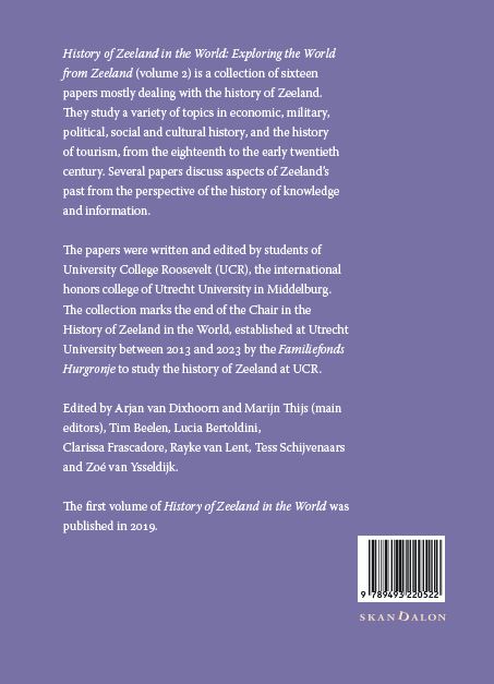 History of Zeeland in the world / volume 2 achterkant