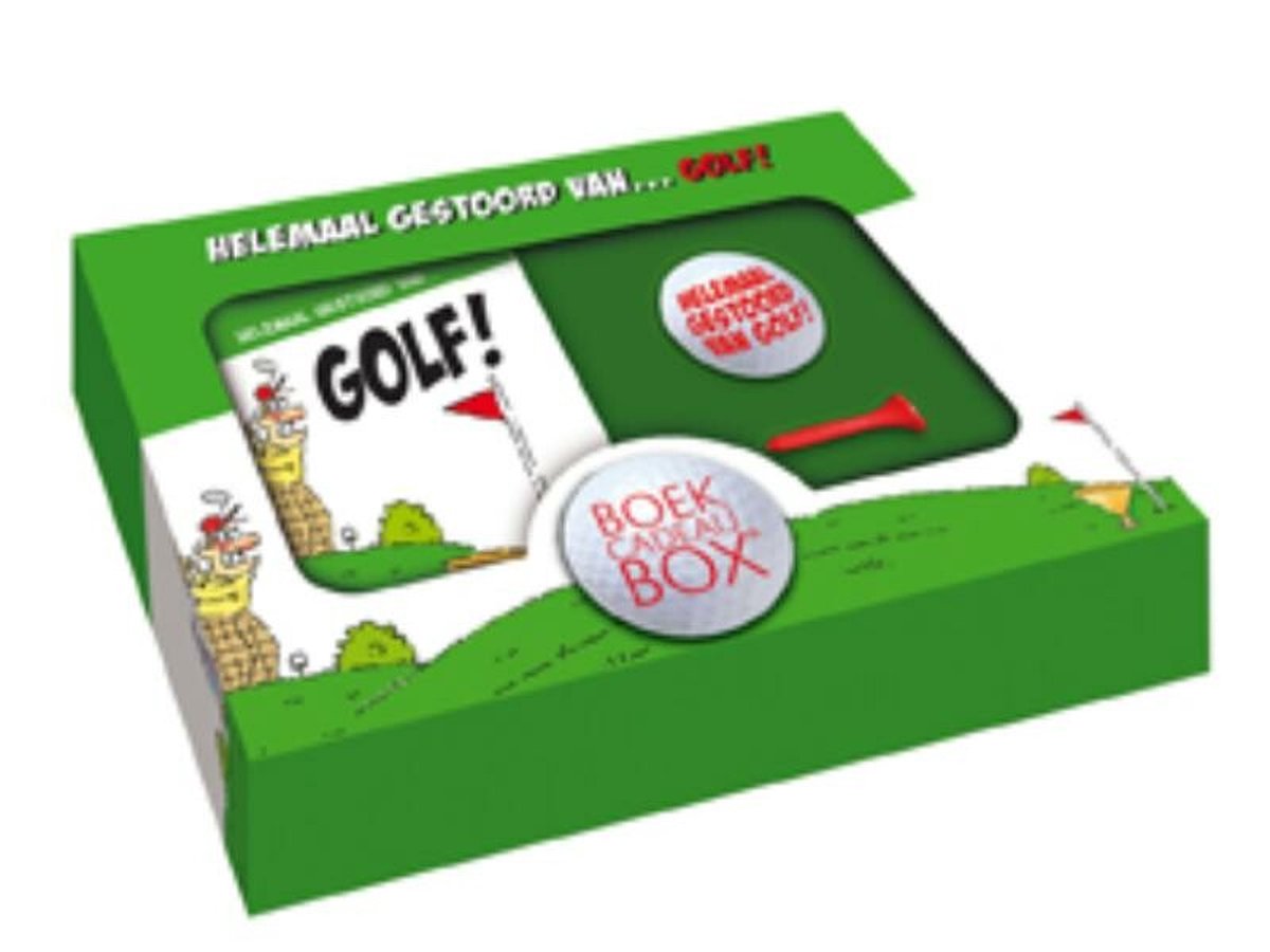 Helemaal Gestoord Van Golf Mini Boek-Cadeaubox