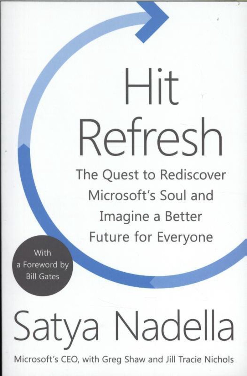 Satya Nadella Hit Refresh thumbnail