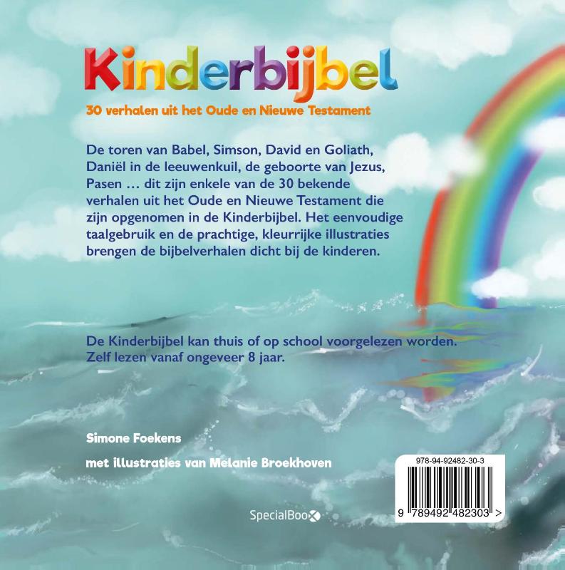 De Kinderbijbel achterkant