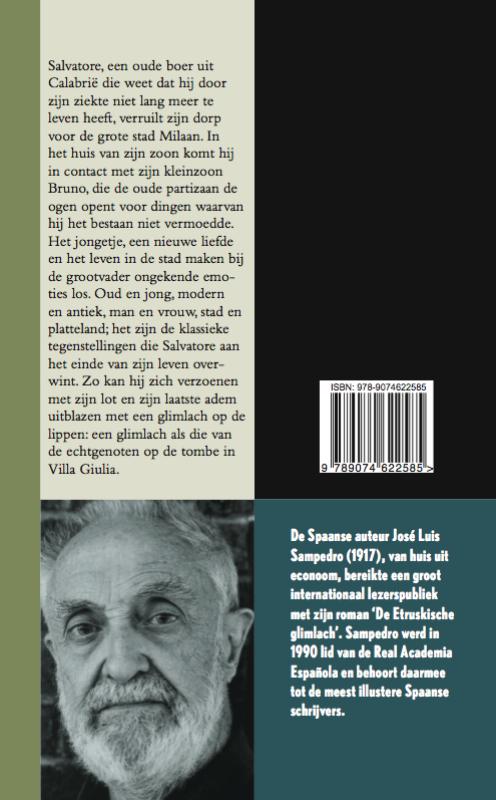 De Etruskische glimlach / Spaanse bibliotheek De Etruskische glimlach / Spaanse bibliotheek achterkant