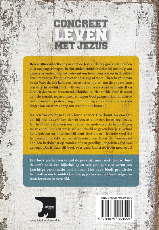 Concreet leven met Jezus achterkant