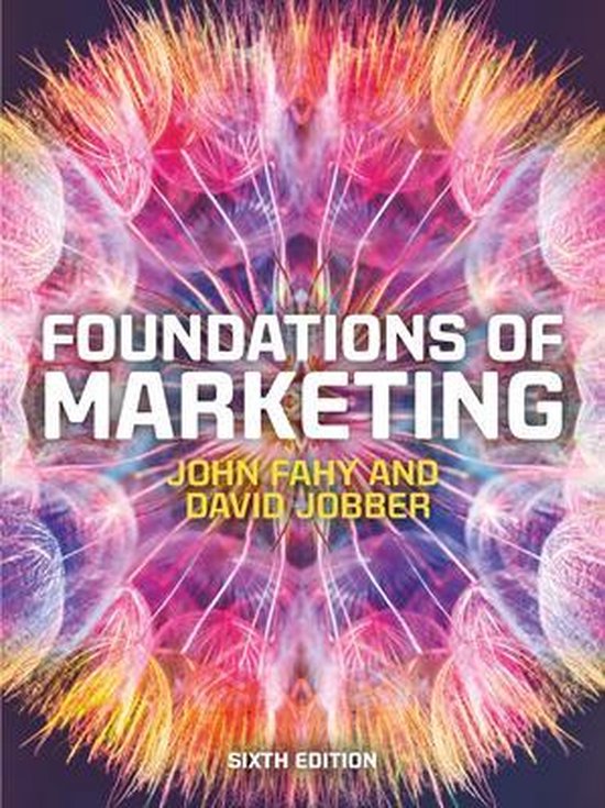 Foundations of Marketing