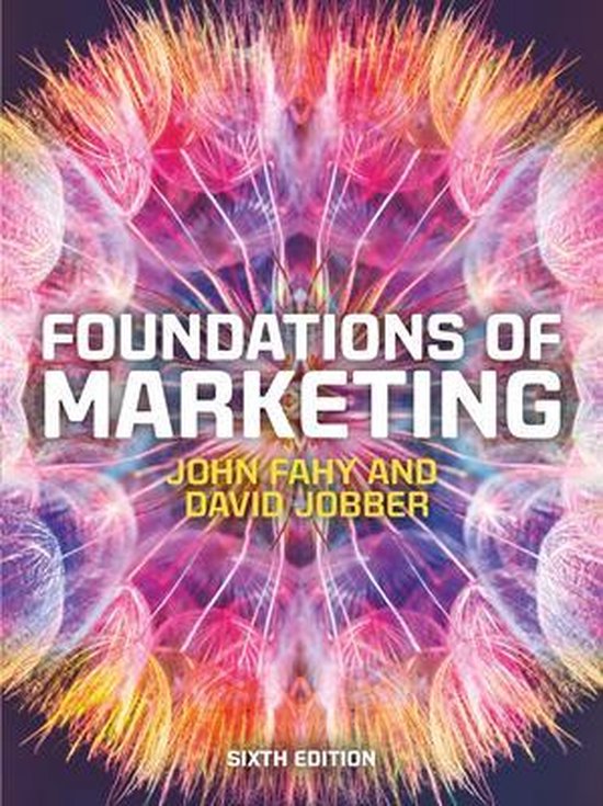 John Fahy Foundations Of Marketing