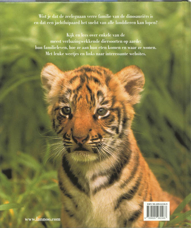 Bedreigde dieren Bedreigde dieren achterkant