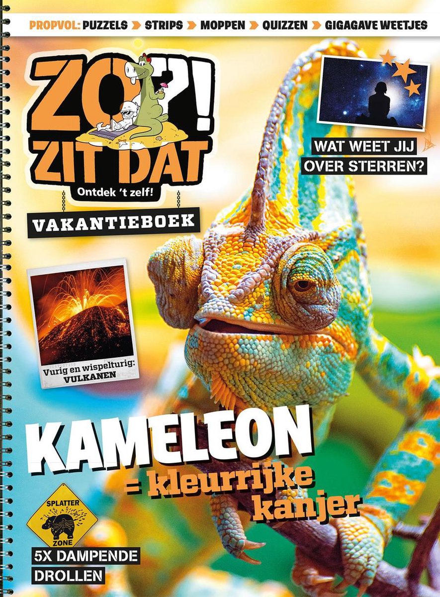 Zo Zit Dat Zomerboek 2018