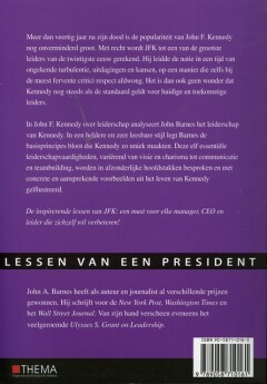 John F. Kennedy over Leiderschap achterkant