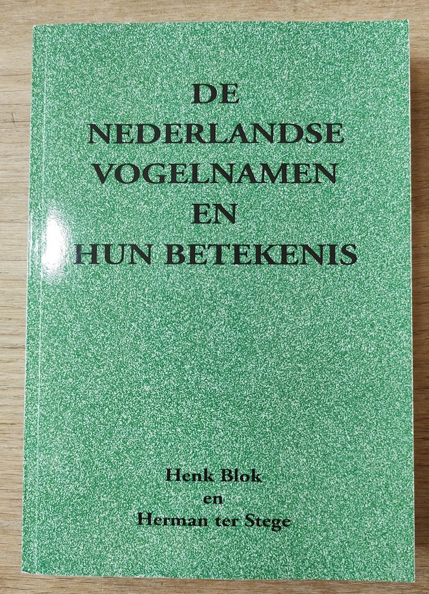 boekenbalie_9789090086460_cover De Nederlandse Vogelnamen En Hun Betekenis