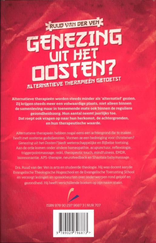 Genezing uit het Oosten achterkant