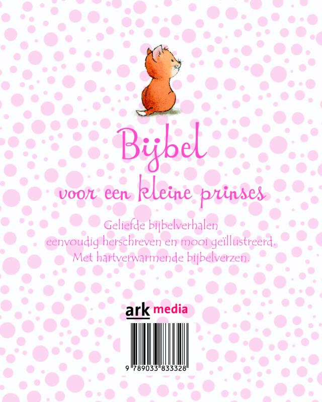 Bijbel voor een kleine prinses achterkant