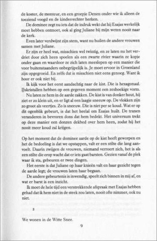 Smilla's gevoel voor sneeuw
