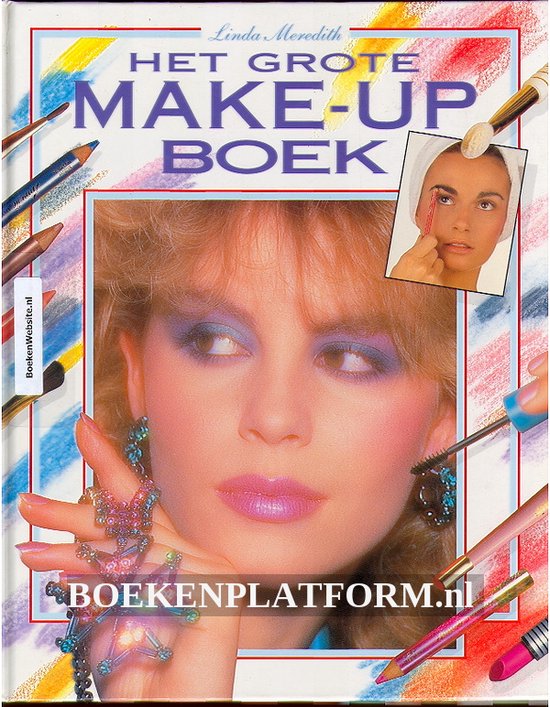 Grote make-up boek, het