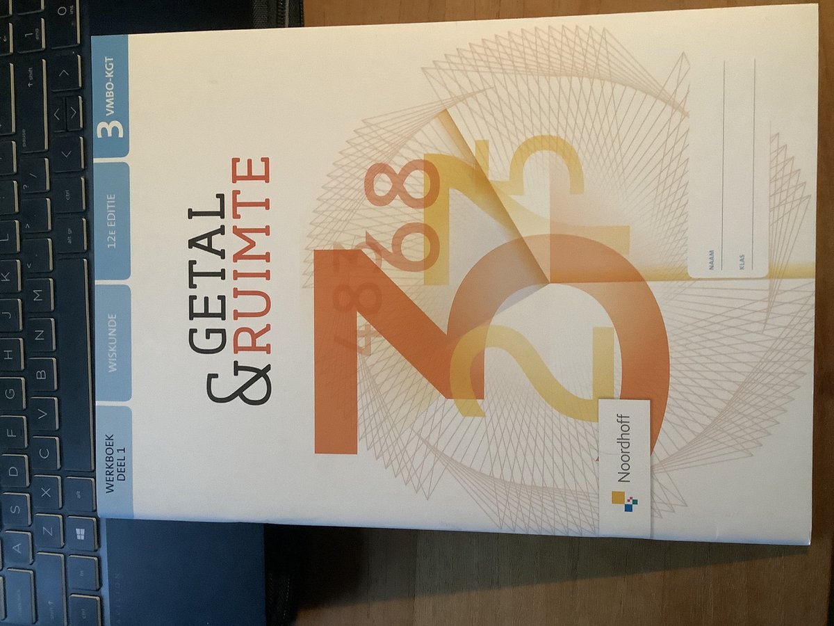 Getal & Ruimte 12e Ed Vmbo-kgt 3 Werkboek Deel 1