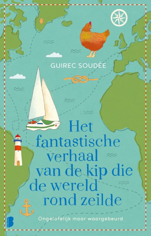 boekenbalie_9789022592434_cover Het fantastische verhaal van de kip die de wereld rond zeilde