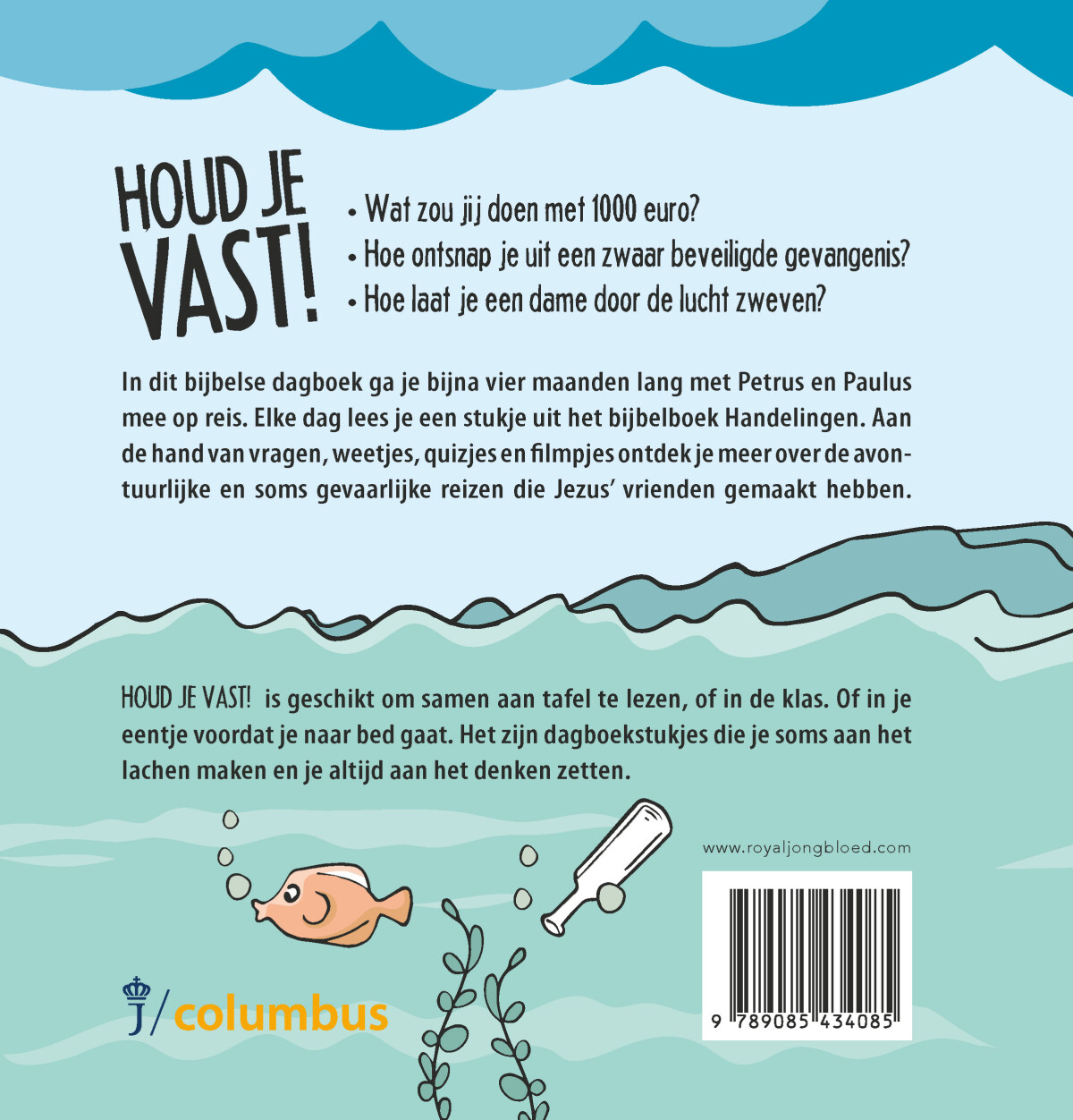 Houd je vast! achterkant