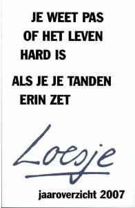 Loesje jaaroverzicht 2007