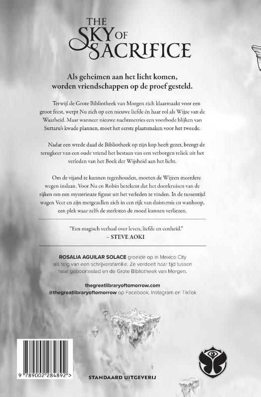 The sky of sacrifice / Het boek der wijsheid / 2 achterkant