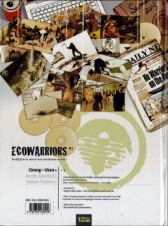 Orang utan / Eco warriors / 1 achterkant