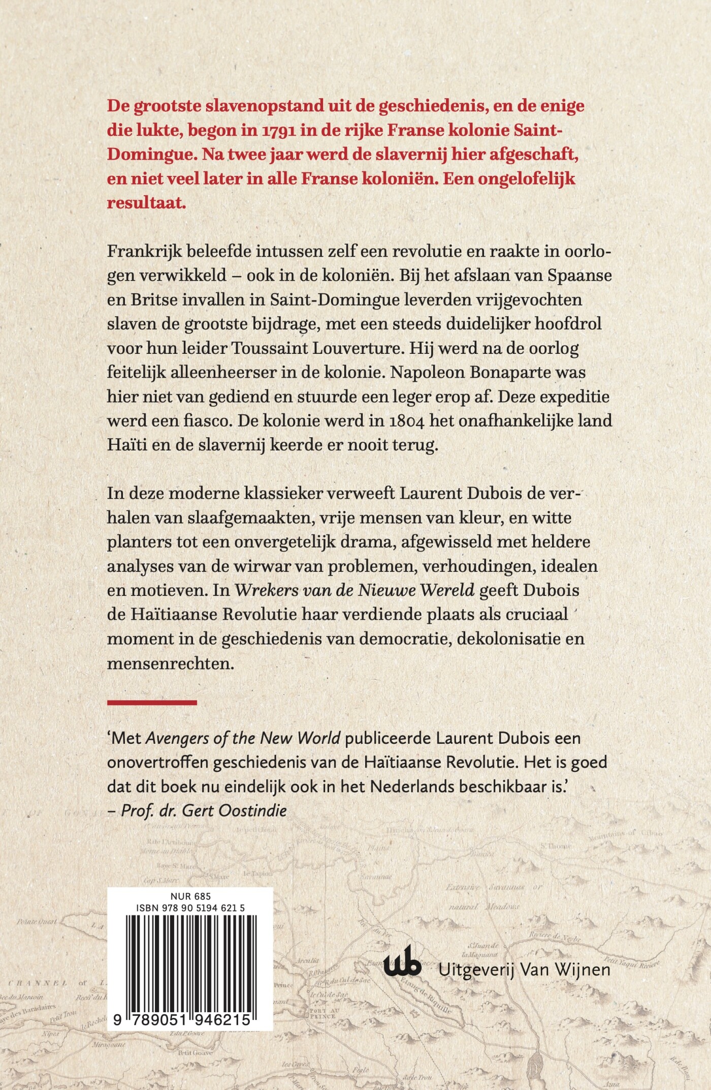 Wrekers van de Nieuwe Wereld achterkant